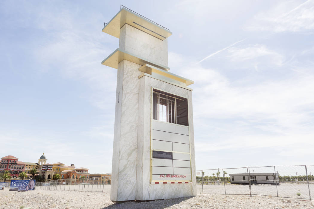 A vacant plot of land on the off of South Rampart Blvd. and Alta Drive across from Tivoli Village in Las Vegas, Wednesday, June 7, 2017. Elizabeth Brumley/ The Las Vegas Review-Journal