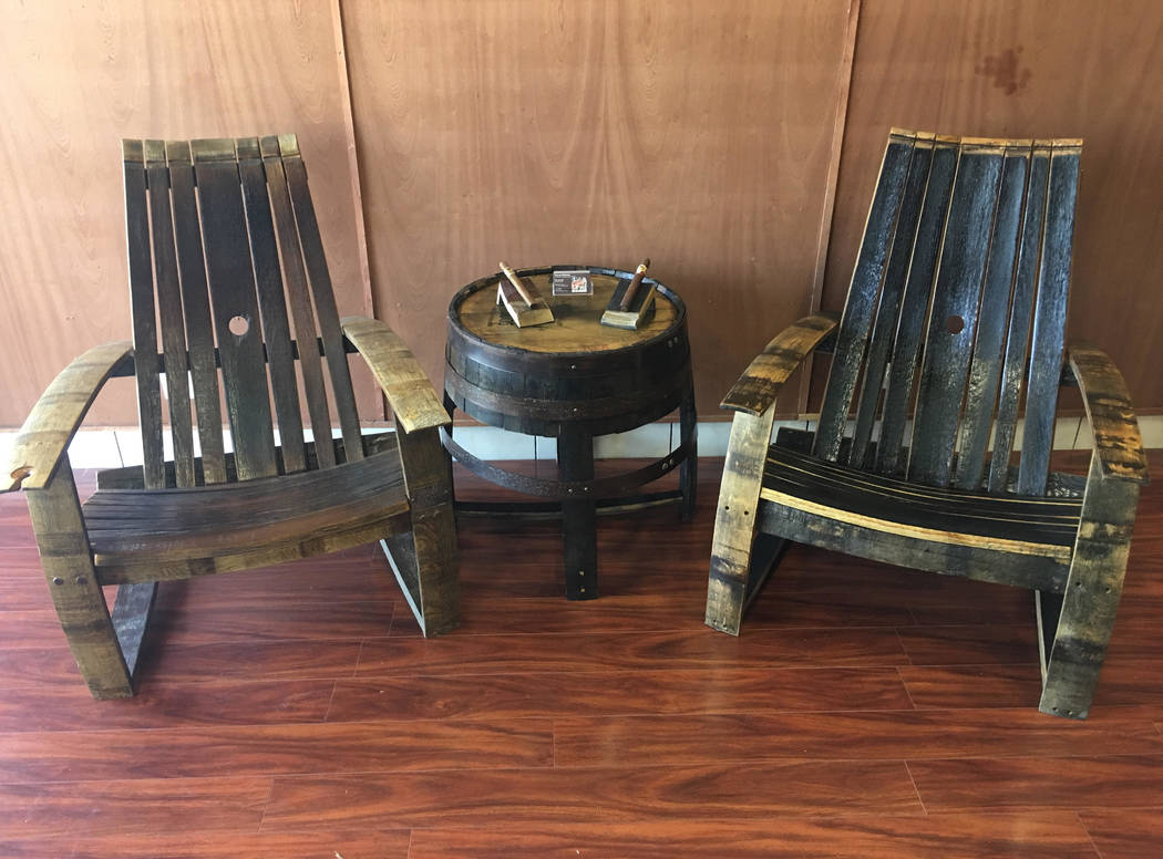 Crafting reclaimed lumber a labor of love for Las Vegas resident