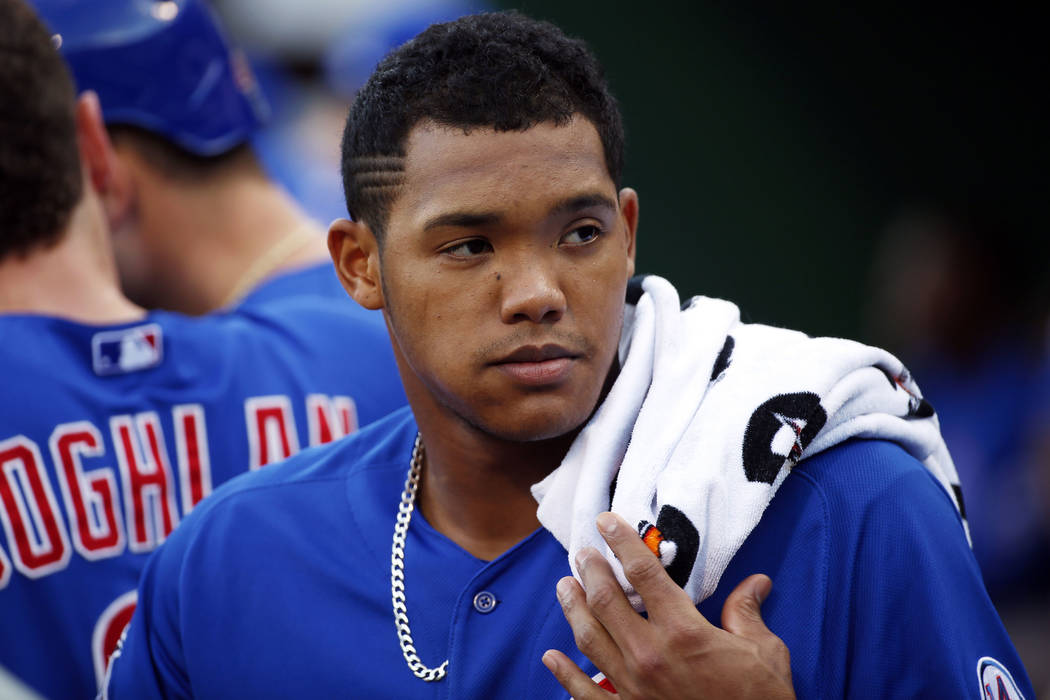 Cubs' Addison Russell back with team following domestic violence accusation, Aviators/Baseball