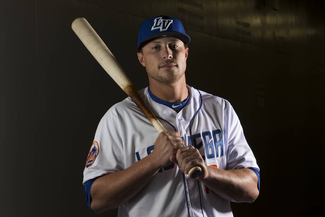 Las Vegas 51s Kevin Plawecki (26) during media day at Cashman Field on Tuesday, April 4, 2017, in Las Vegas. Erik Verduzco/Las Vegas Review-Journal Follow @Erik_Verduzco