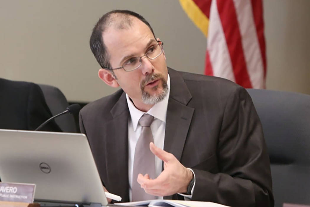 State superintendent Steve Canavero, seen in 2016. Bizuayehu Tesfaye/Las Vegas Review-Journal