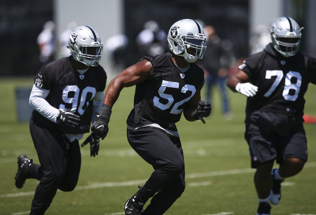 Oakland Raiders defensive tackle Treyvon Hester (90) during an NFL  preseason football game against the Arizona Cardinals, Saturday, Aug. 12,  2017, in Glendale, Ariz. (AP Photo/Rick Scuteri Stock Photo - Alamy