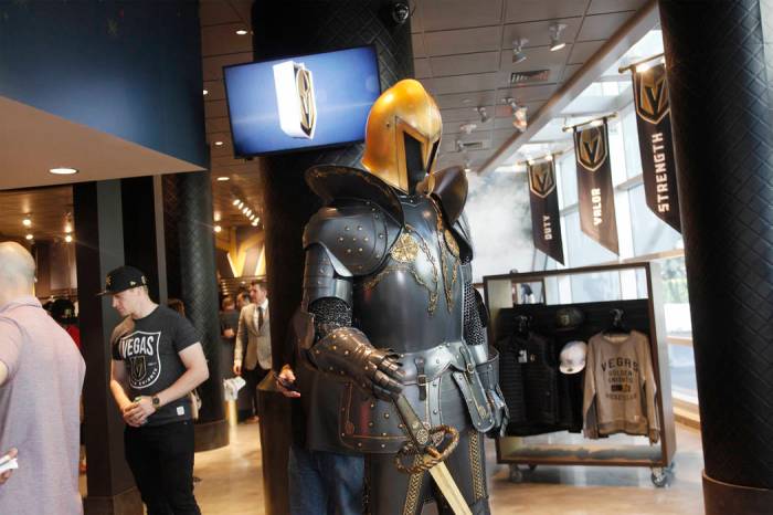 Vegas Golden Knights bring the town's first pro swag at the Armory