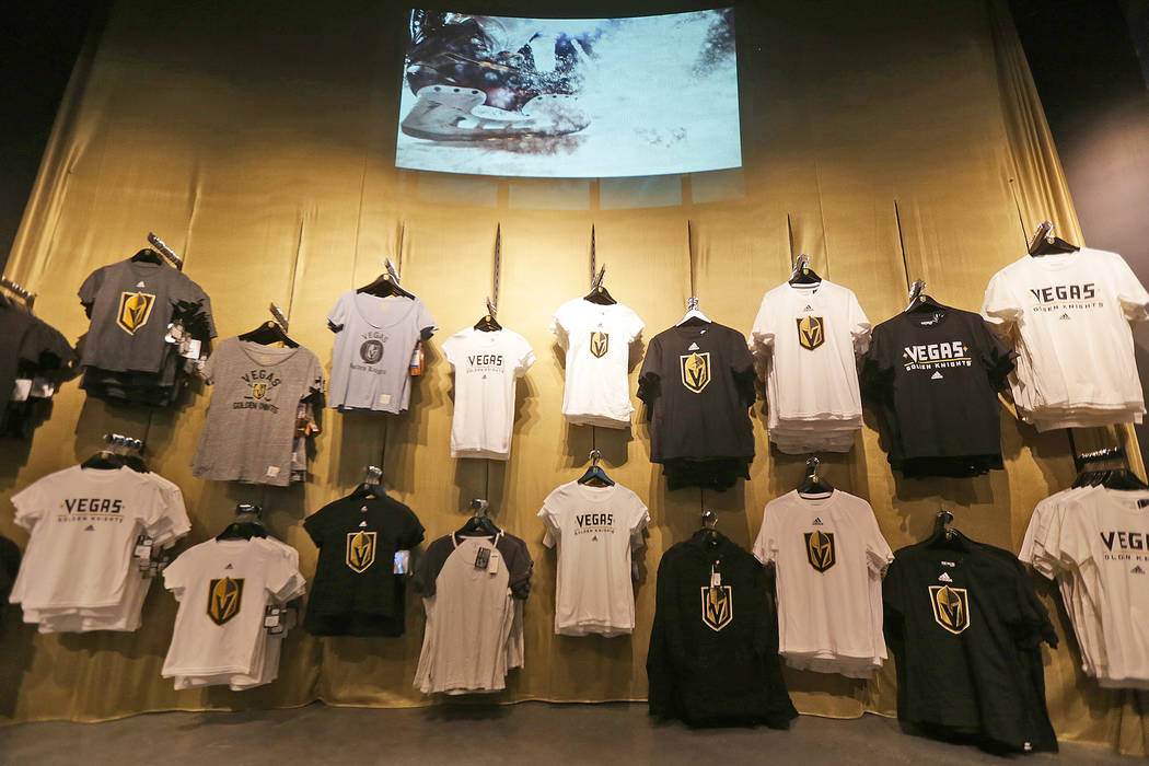 Vegas Golden Knights bring the town's first pro swag at the Armory - Las  Vegas Weekly