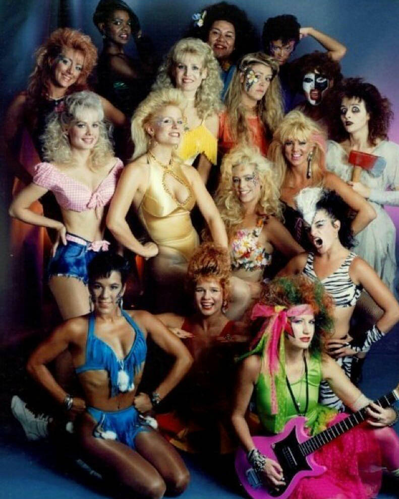 The cast of &quot;GLOW: Gorgeous Ladies of Wrestling.&quot; (courtesy gorgeousladiesofwrestling.com)