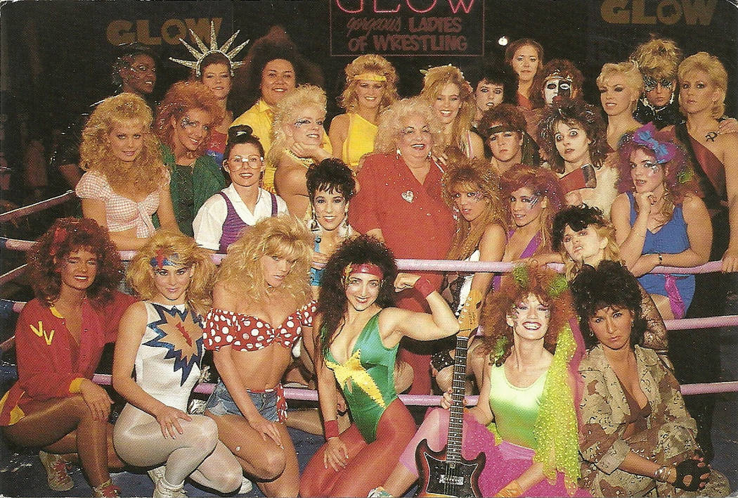 The cast of &quot;GLOW: Gorgeous Ladies of Wrestling.&quot; (courtesy gorgeousladiesofwrestling.com)