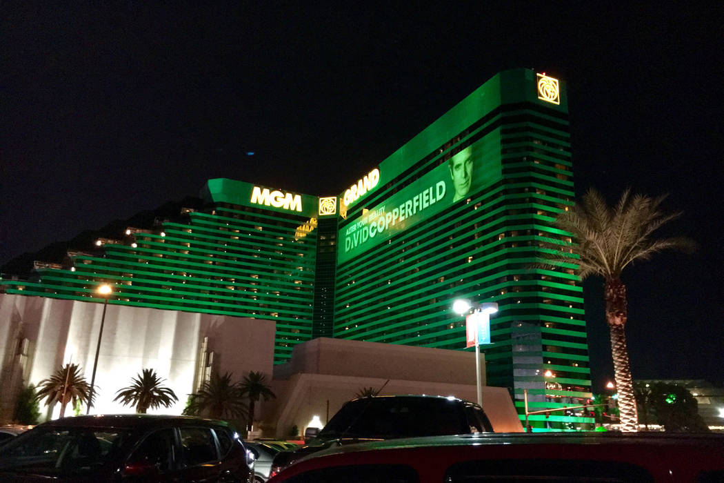 MGM Grand is seen on the Las Vegas Strip on Saturday, August 27, 2016. (Ashley Casper/Las Vegas Review-Journal) @TheCasperA