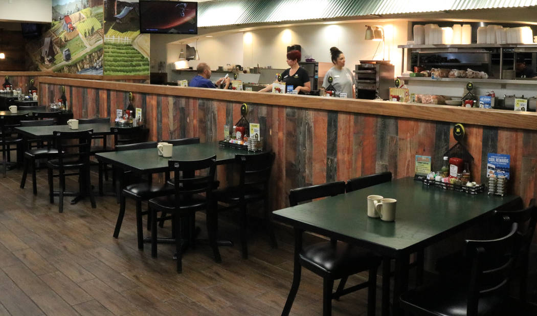 Egg Works on South Rainbow Boulevard on Tuesday, June 20, 2017. Gabriella Benavidez Las Vegas Review-Journal @latina_ish