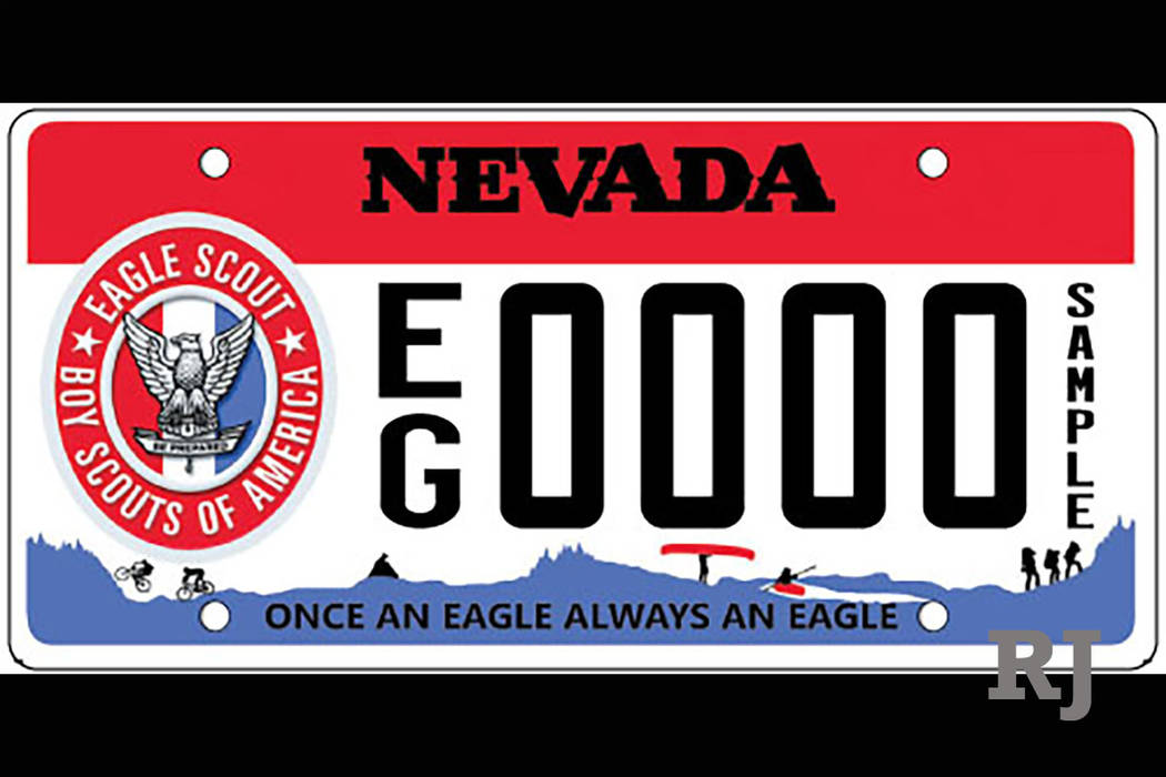 Image result for boy scout license plate nevada