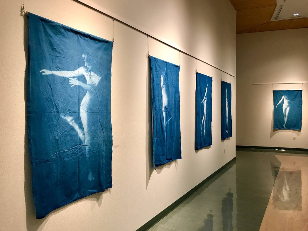 All of Gaudet's cyanotypes on display at the West Charleston Public Library are self portraits. "Exhale" runs through Aug. 20. Artist Melissa Gaudet will present an artist talk at 5:30 p.m. Aug. 8 ...