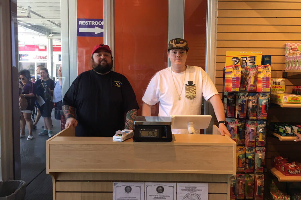 Austin “Chumlee” Russell and his brother Sage are co-owners of Candy on the Blvd. PR Plus