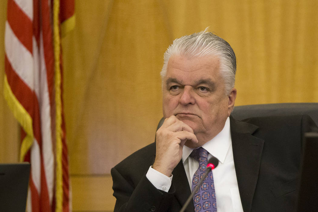 Steve Sisolak makes Nevada governor bid official | Las Vegas ...