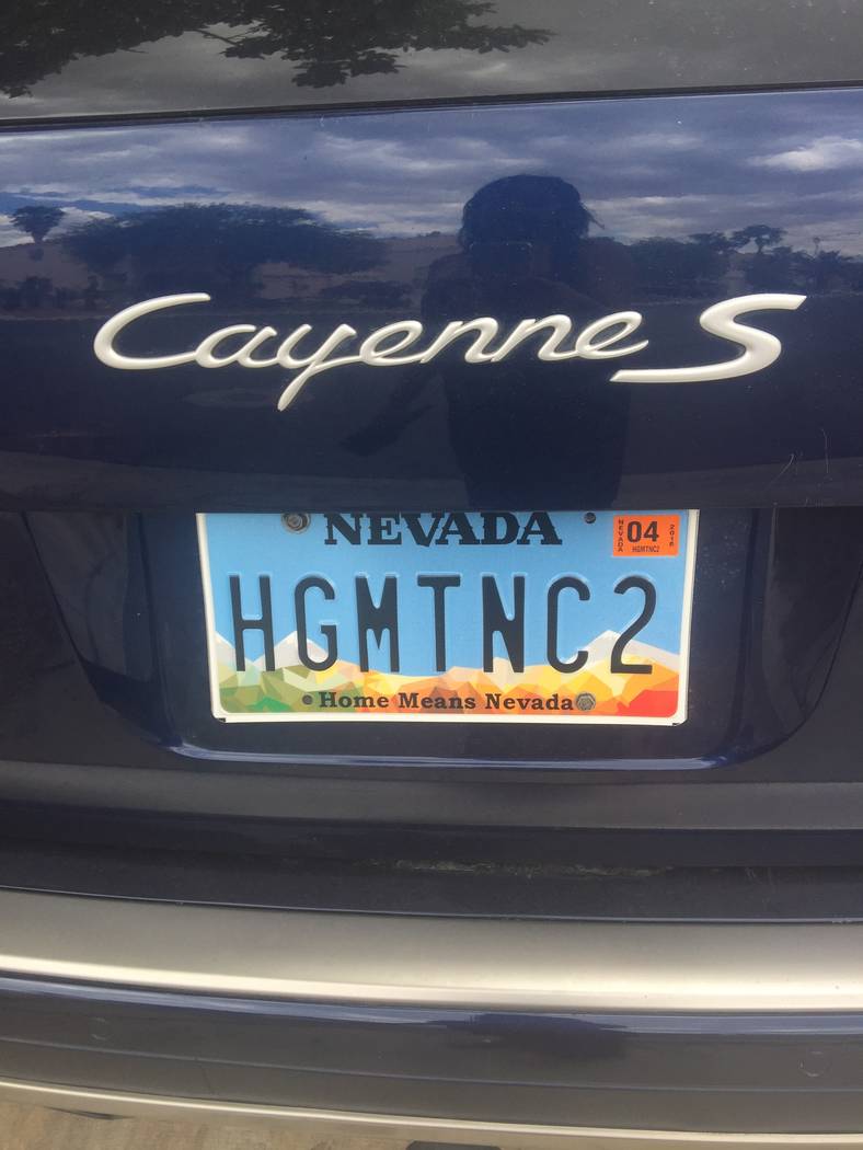 Vanity plates are popular in Nevada, but some are offlimits Las