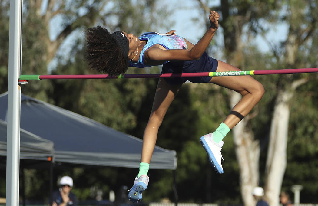 Vashti Cunningham Wins High Jump At Usatf Outdoor Championships Las Vegas Review Journal