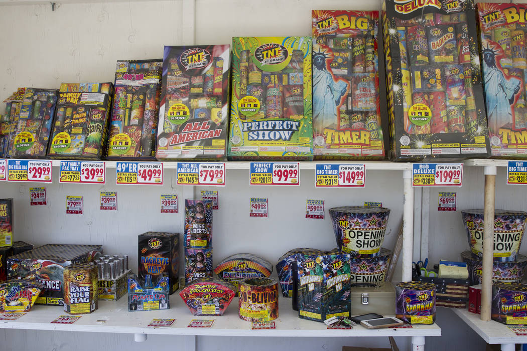 Clark County inspectors begin checking fireworks booths Las Vegas