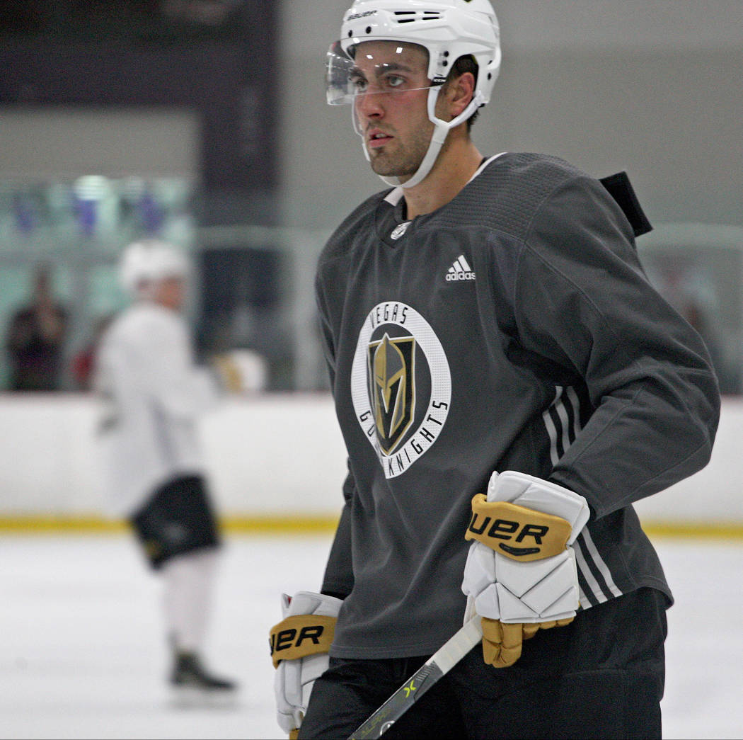 Alex Tuch tutors teammates while chasing NHL dream with Golden Knights