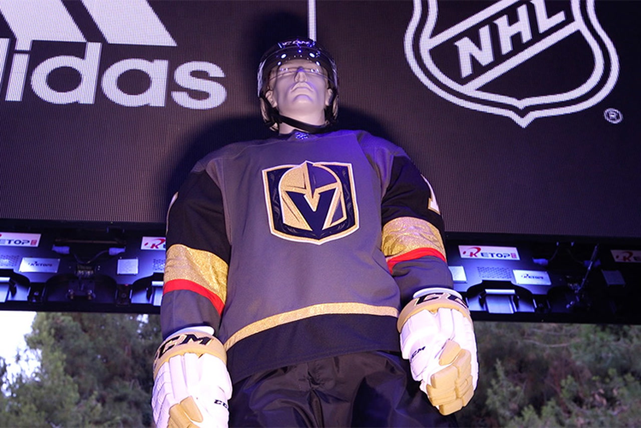 Vegas Golden Knights' uniforms stay true to owner's colors