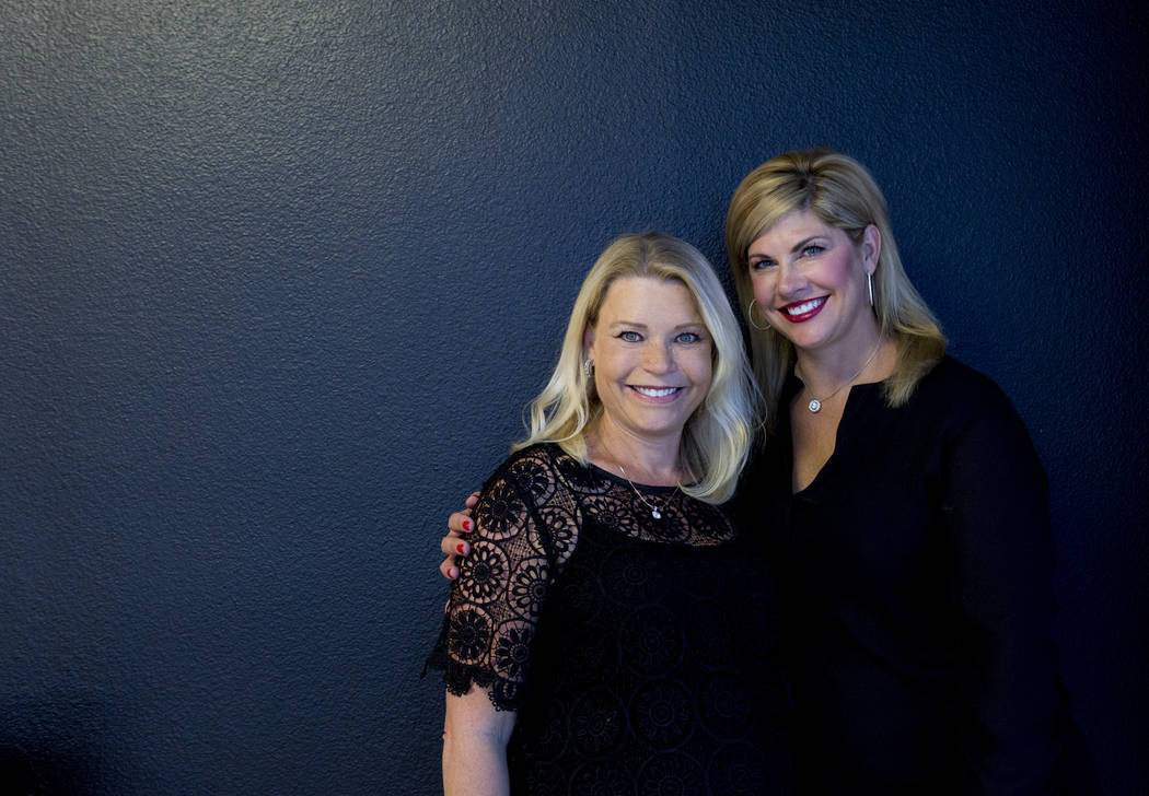 Co-owners of New Vintage Handbags Candace Easdale left, and Stephanie Ponder, in their office in Las Vegas, Wednesday, June 28, 2017. Elizabeth Brumley Las Vegas Review-Journal
