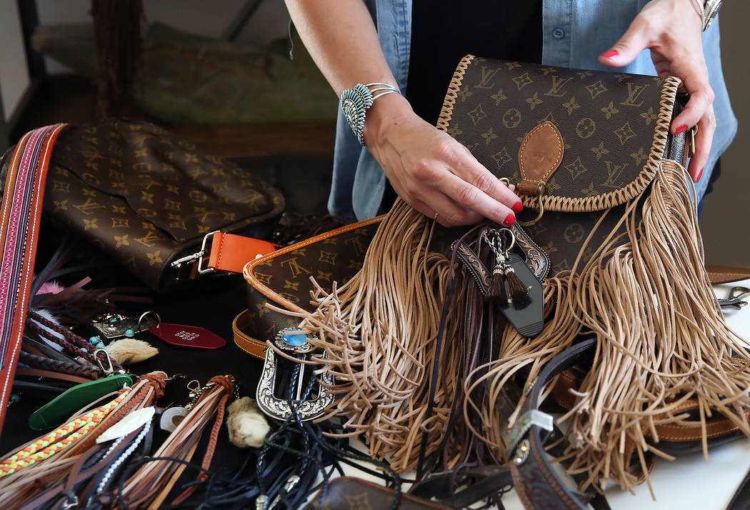 New Vintage rehabs old handbags with fringe, feathers and TLC — VIDEO, Fashion
