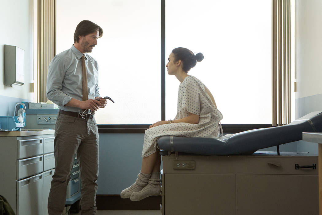 Keanu Reeves, Lily Collins To The Bone  Gilles Mingasson Netflix
