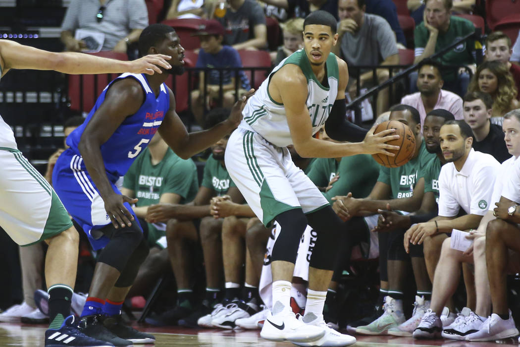 NBA playoffs: Jayson Tatum's record 51 points power Celtics' blowout of  76ers in Game 7