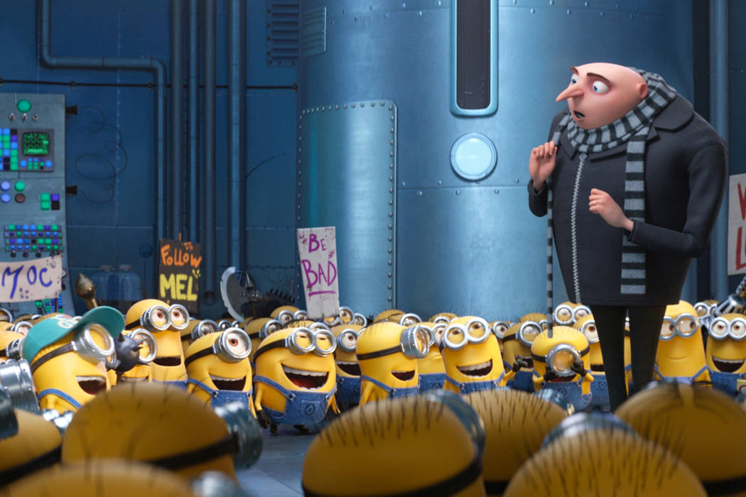 Despicable Me 3 Beats The House To Take Top Box Office Spot Las Vegas Review Journal Despicable Me 3 Beats The House To Take Top Box Office Spot Las Vegas Review Journal