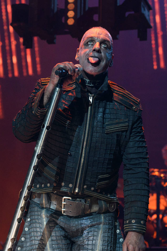 Rammstein thrills with tongueincheek brutality at TMobile Arena