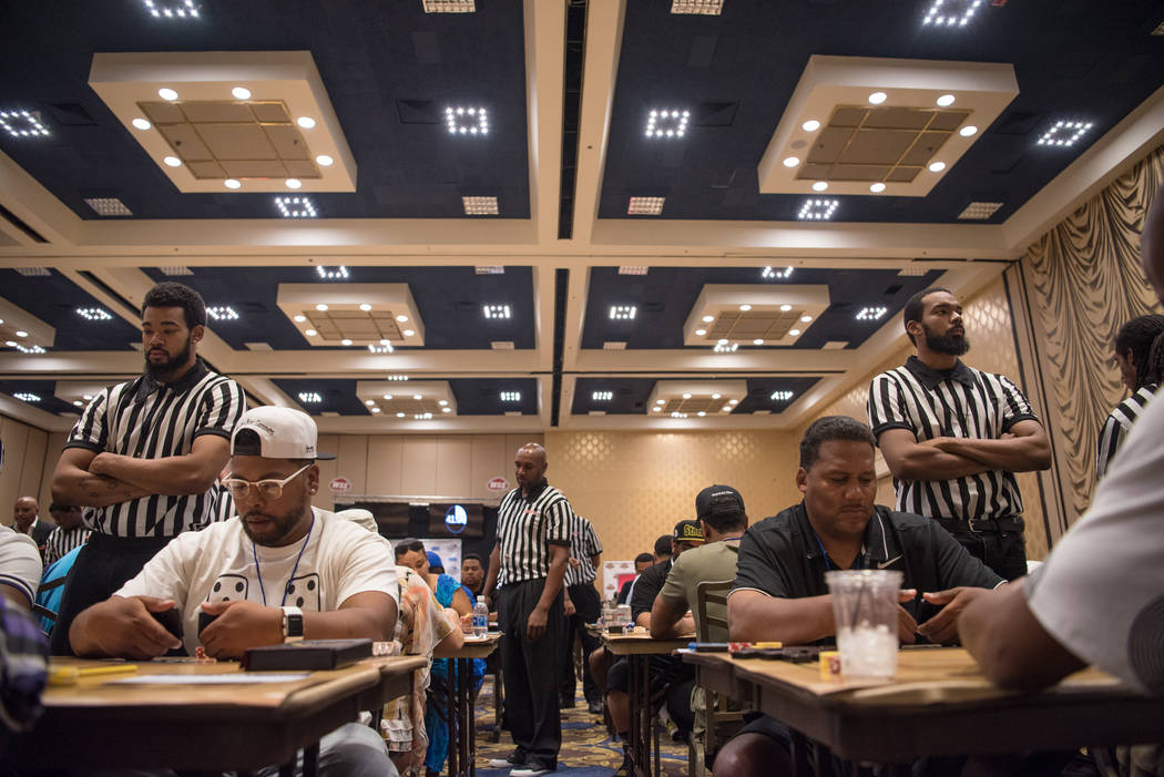 The Summer Slam Domino Tournament hosted by the The Universal Domino League has $50,000 in cash prizes at Westgate hotel-casino on Saturday, July 8, 2017, in Las Vegas. Morgan Lieberman Las Vegas  ...