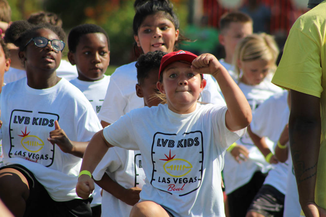 Las Vegas Bowl Youth Clinic means it’s almost football season Las