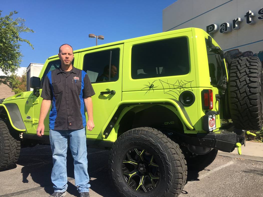 Chapman customs transforms traditional Jeep Wrangler into green machine |  Las Vegas Review-Journal