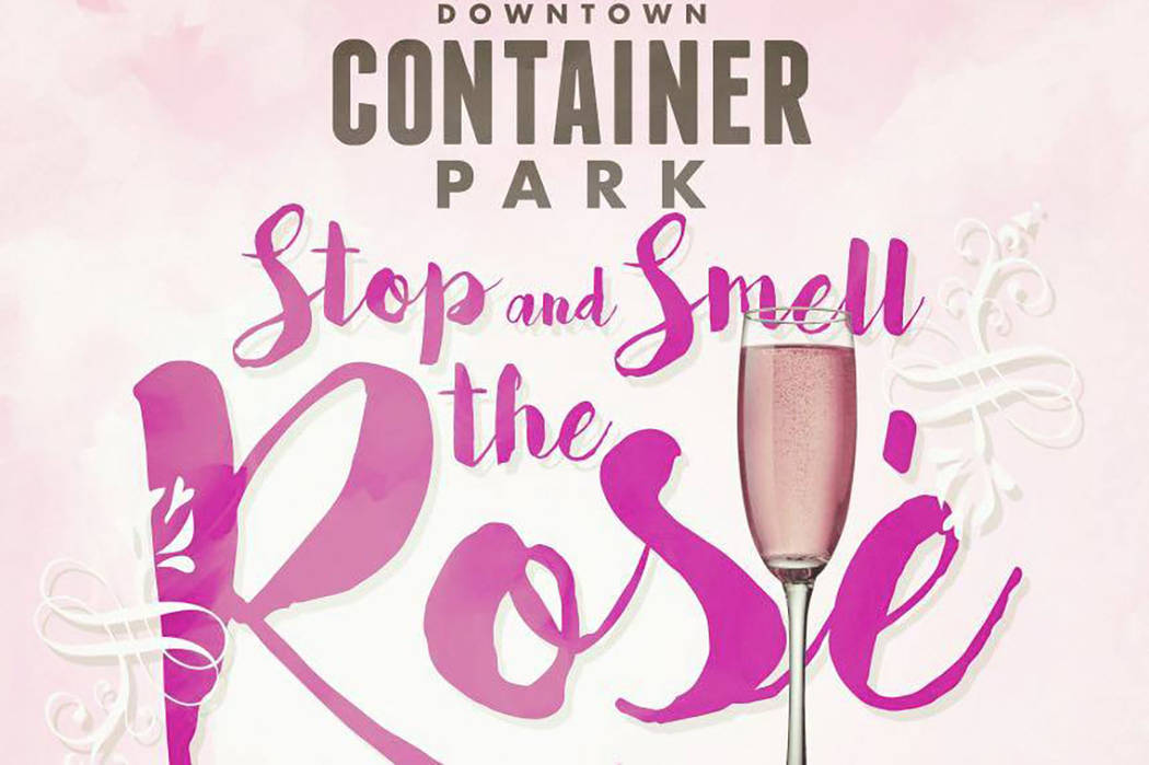 “Stop and Smell the Rosé Wine Walk" at Downtown Container Park. Facebook