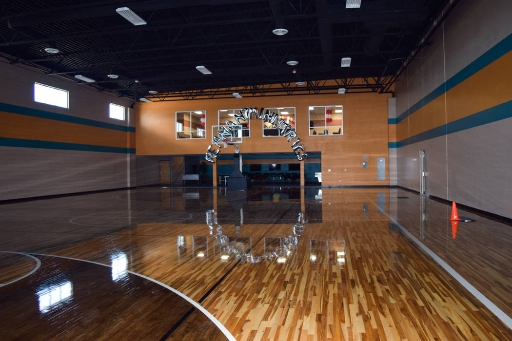 Behind the new basketball court is a billiards room replete with pool tables and gaming setups for church members who enjoy video games. (Alex Meyer/View) @alxmey