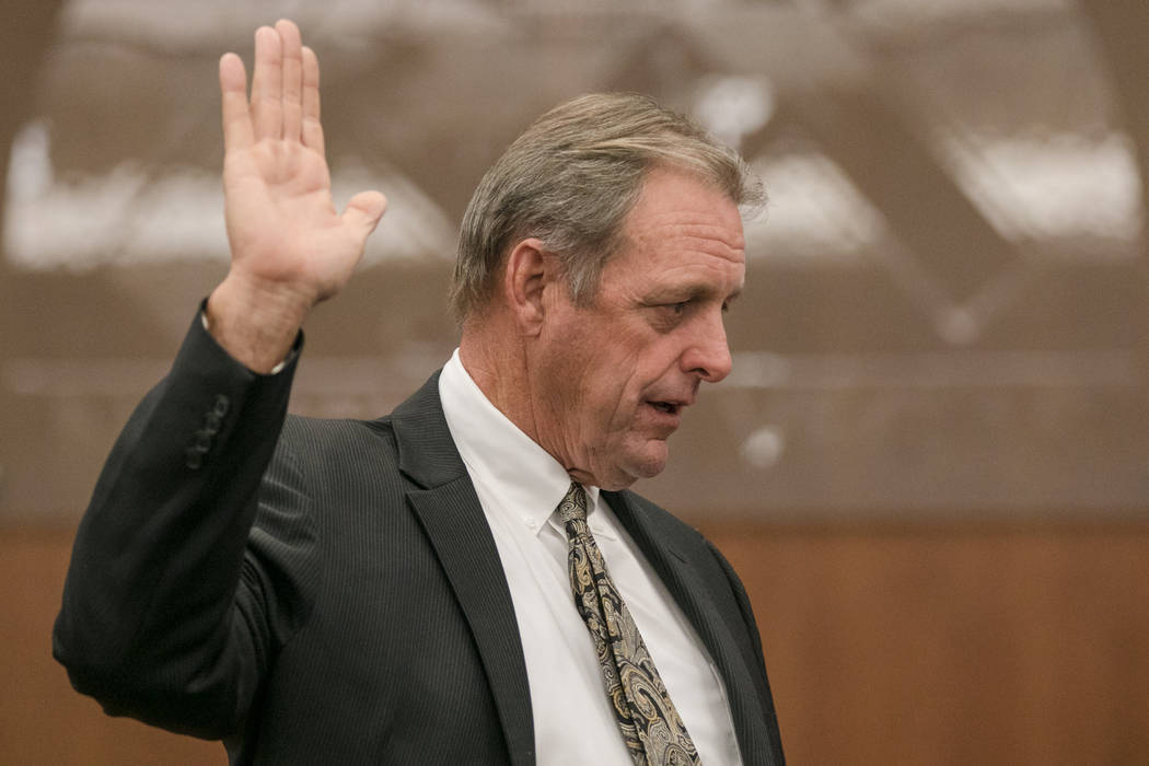 North Las Vegas Mayor John Lee sworn in for 2nd term — PHOTOS North