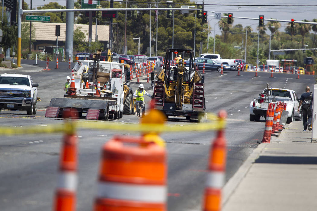 eastern-near-flamingo-reopens-after-gas-line-break-las-vegas-review