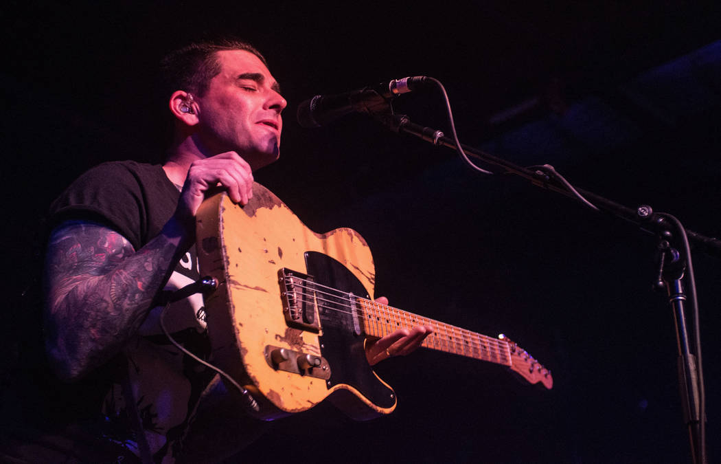 Dashboard Confessional frontman remains a proud emo icon Las Vegas
