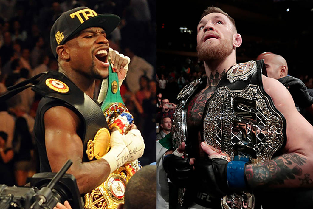 Mayweather Mcgregor Announce 4 City International Press Tour Las Vegas Review Journal