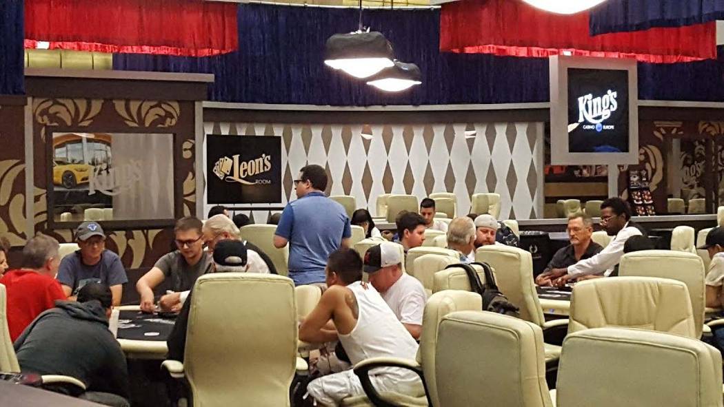 The King's Cash Game Lounge inside the Pavilion Room at the Rio is named for a casino owned by Leon Tsoukernik, who is at the center of a lawsuit over $3 million exchanged at a poker table inside  ...
