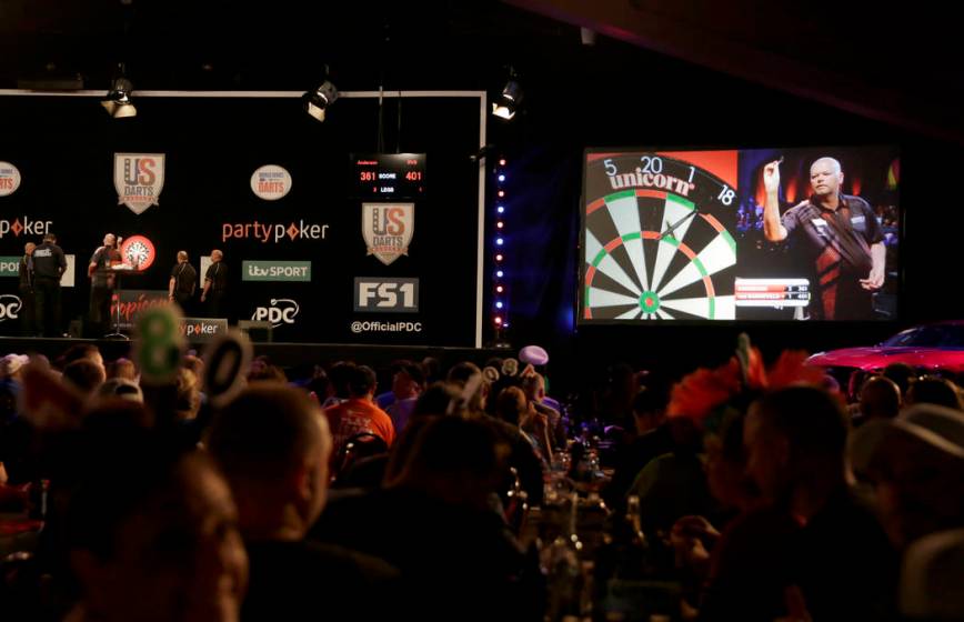 Top darts competition throws fans into frenzy at Tropicana Las Vegas