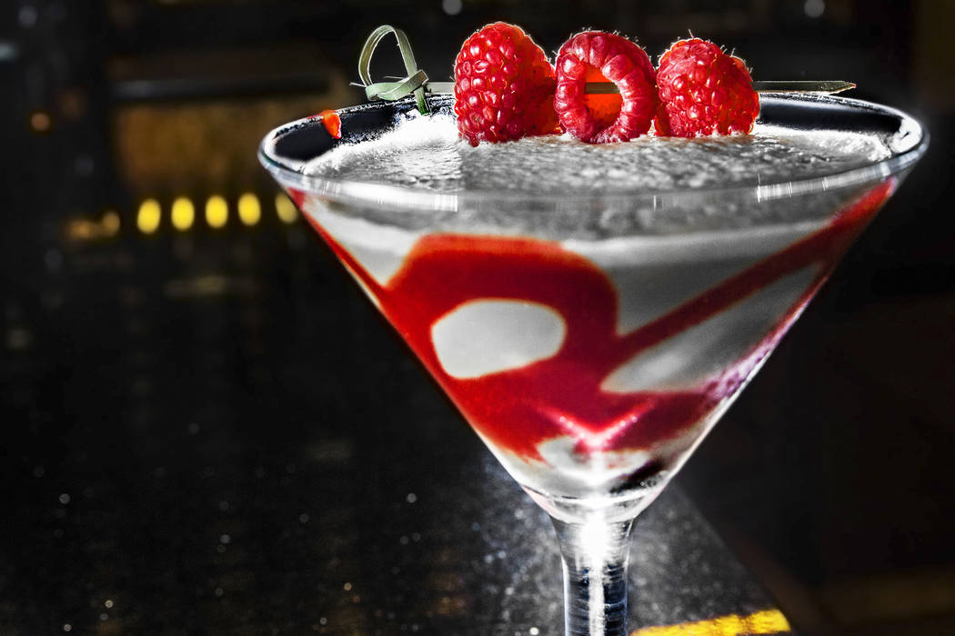 The Palm’s French Kiss is a sweet berry, coffee martini — VIDEO Las
