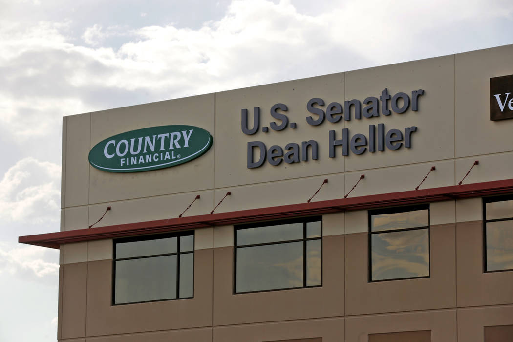 The building that contains Sen. Heller's office on Sunday, July 16, 2017, in Las Vegas. Rachel Aston Las Vegas Review-Journal @rookie__rae