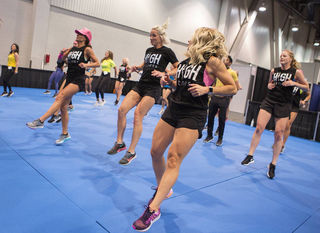 Fitness trends debut at international convention in Las Vegas Health