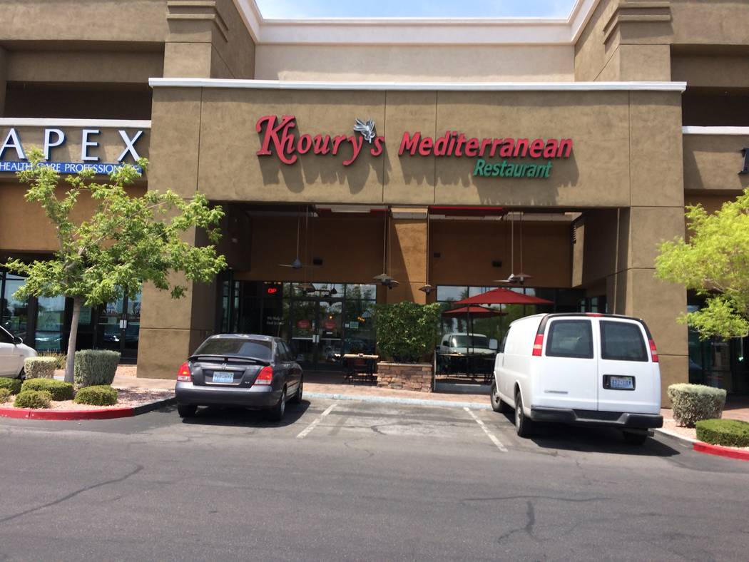 Khoury’s on Sahara offers a filling Mediterranean mix Summerlin