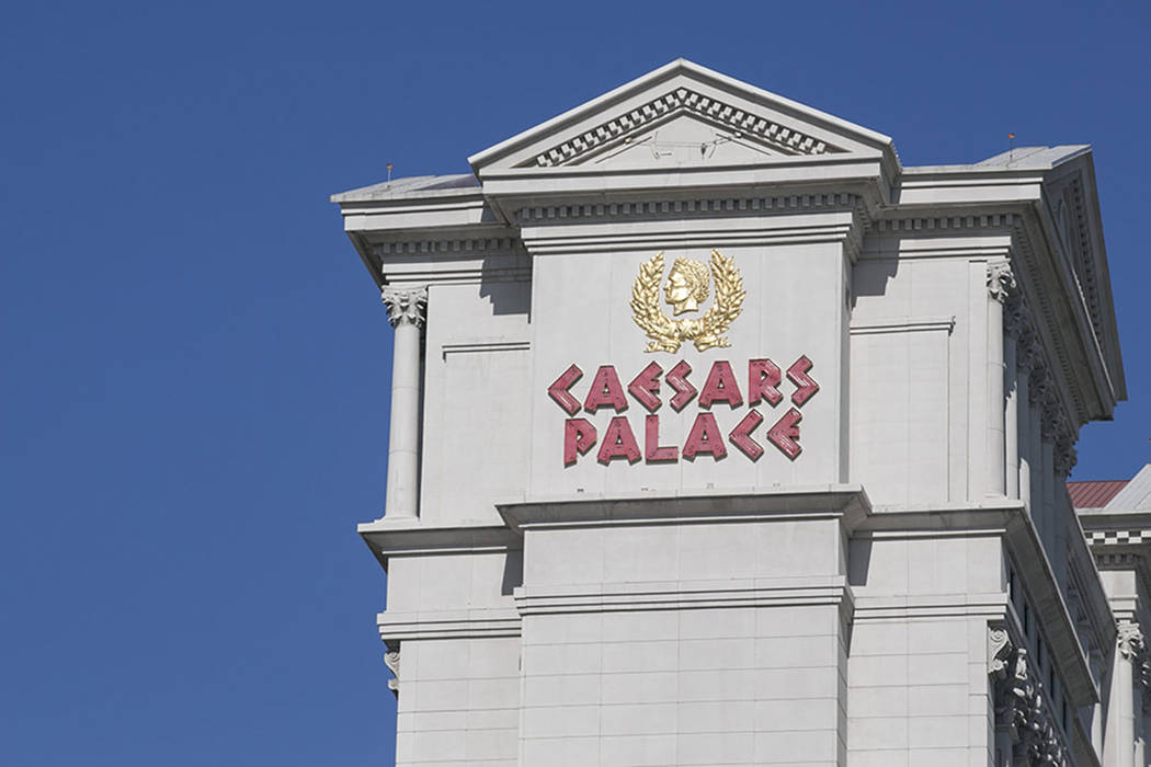 Caesars Palace Hotel and Casino in Las Vegas. (Richard Brian/Las Vegas Review-Journal) @vegasphotograph