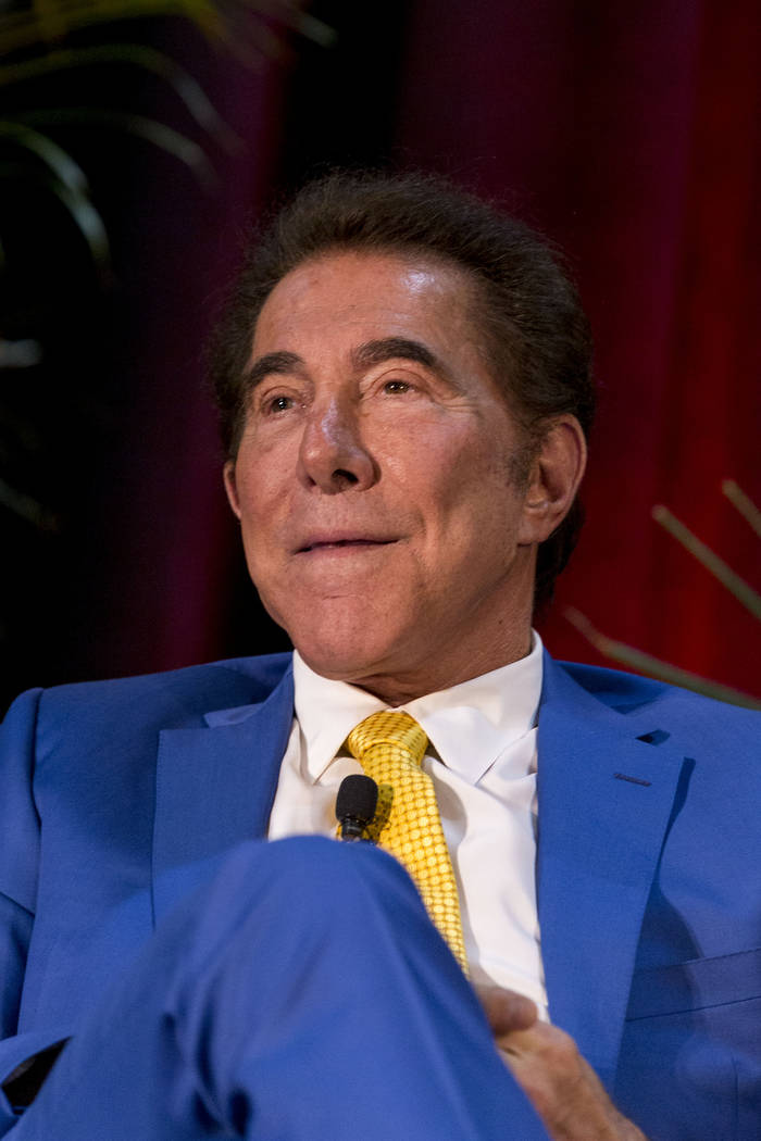 Casino resort developer Steve Wynn speaks at the Hospitality Design Exposition and Conference at the Mandalay Bay Convention Center in Las Vegas, Thursday, May 4, 2017. Elizabeth Brumley Las Vegas ...