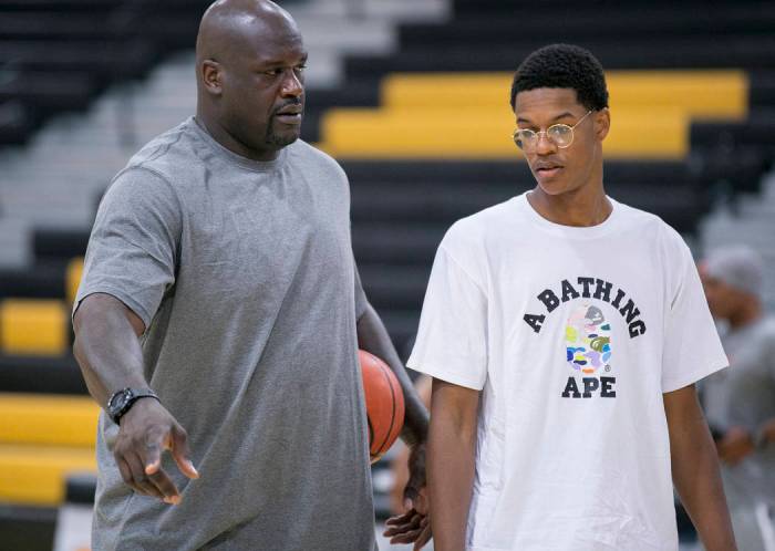 Shareef O'Neal explains to Kevin Durant why Shaquille O'Neal