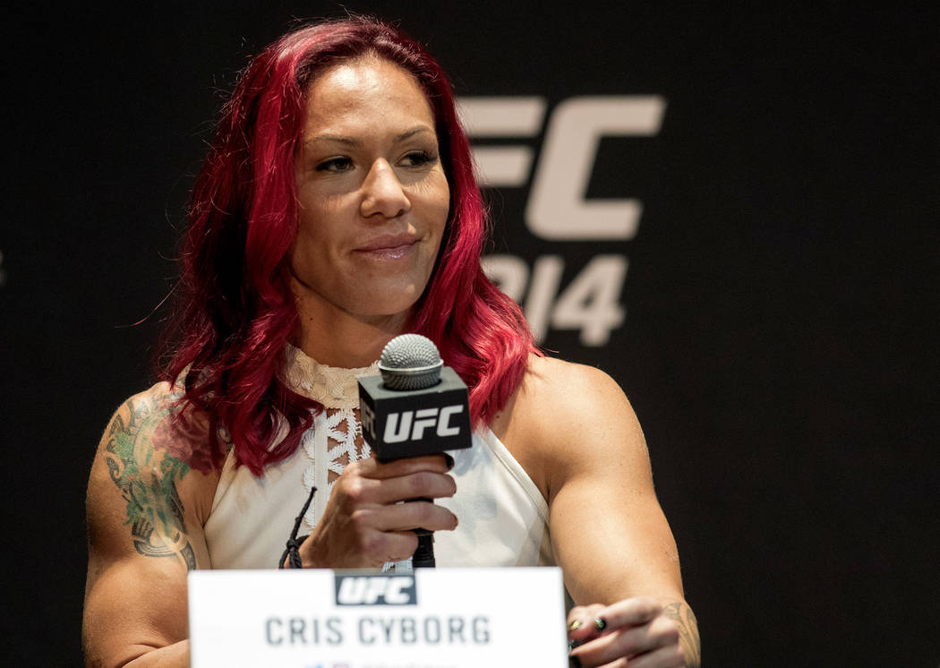 UFC women’s featherweight title contender Cris "Cyborg"