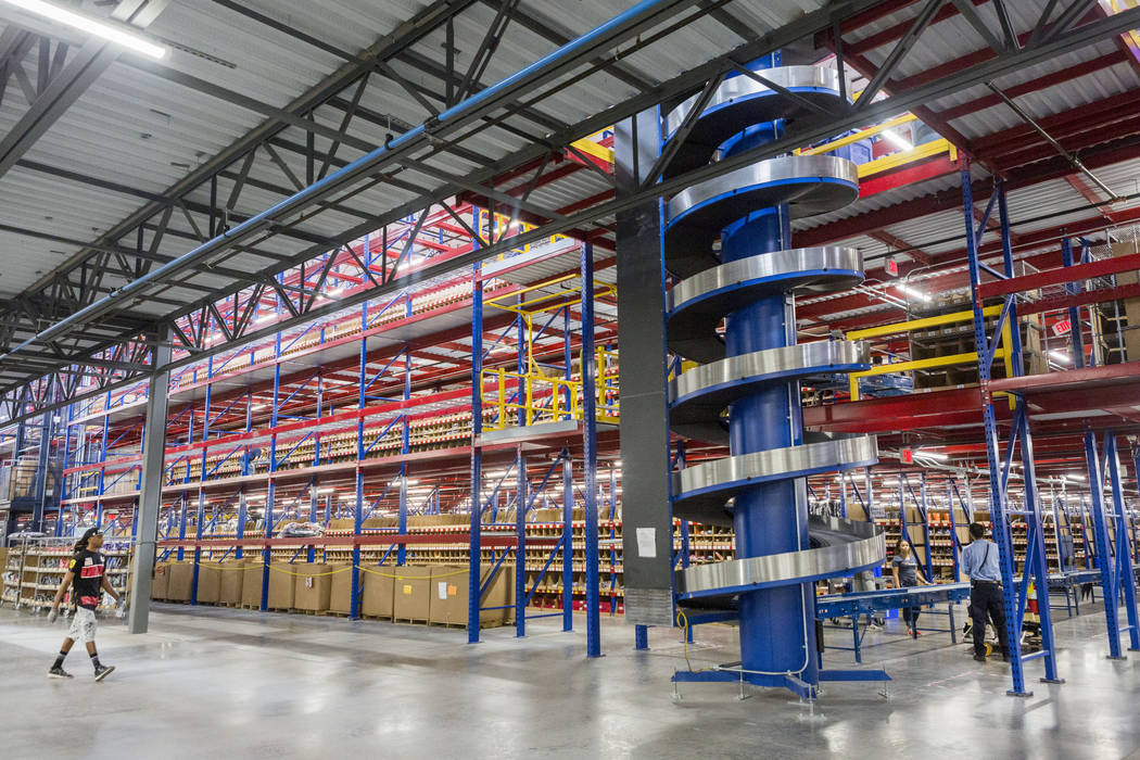 New Fanatics center in North Las Vegas cranks out sporting goods Business