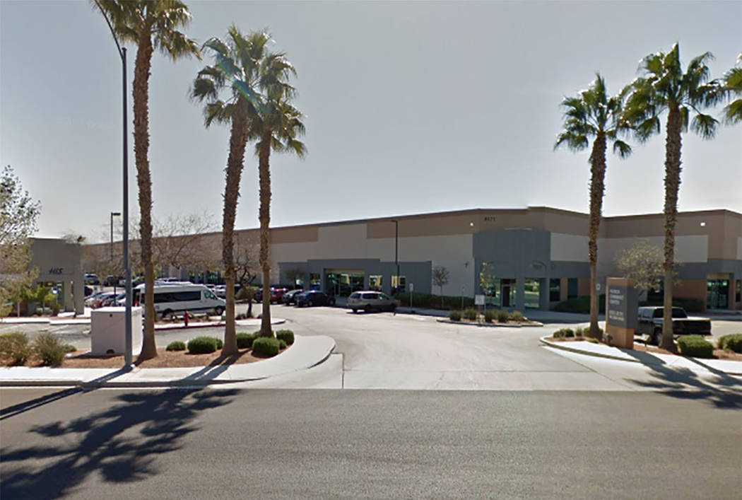 A business complex at 2875 E. Patrick Lane in Las Vegas (Google streetview)