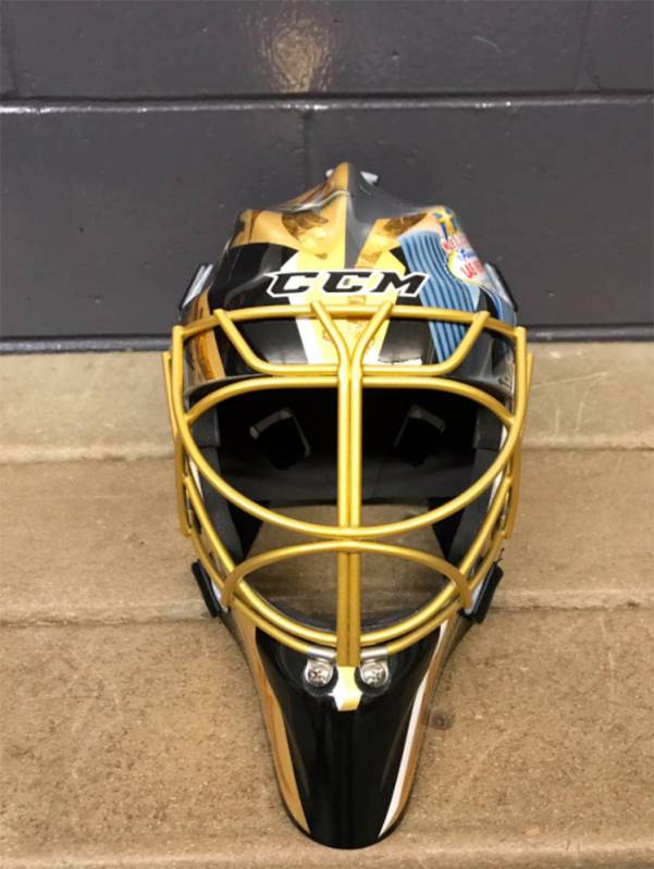 Vegas Golden Knights Fleury 29 Dia de los Muertos Sugar Skull