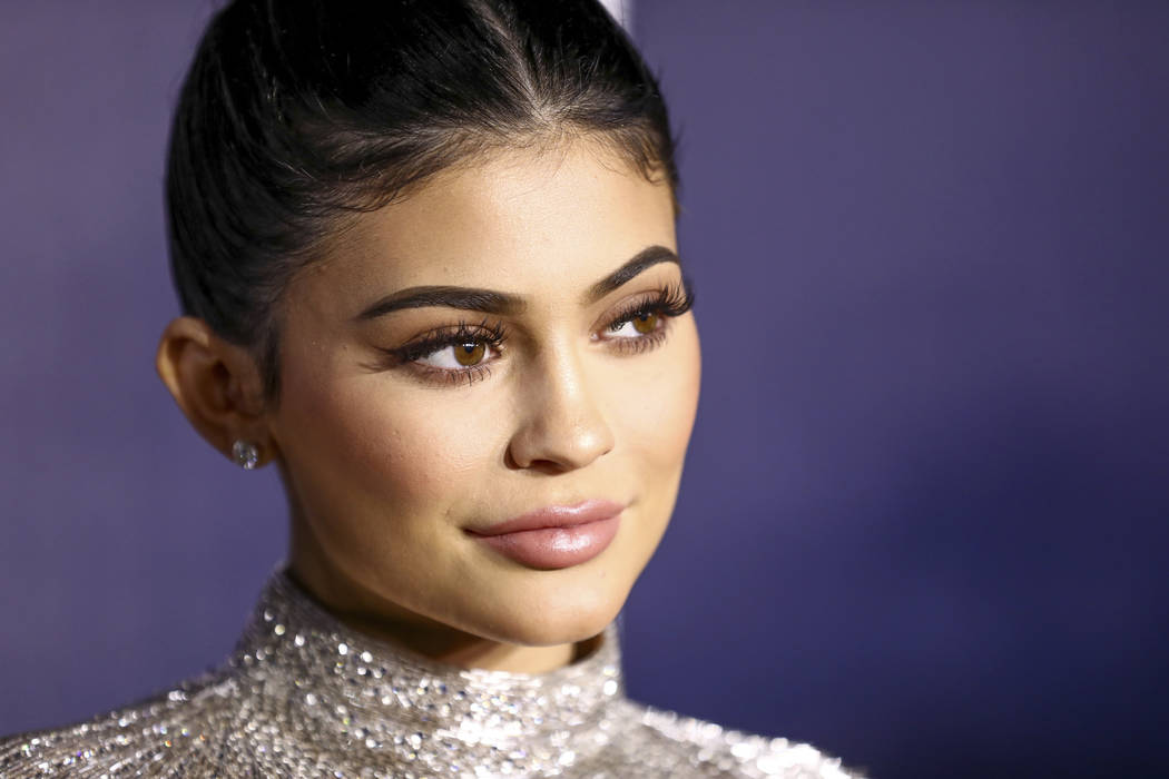 Kylie Jenner arrives at the NBCUniversal Golden Globes afterparty at the Beverly Hilton Hotel on Sunday, Jan. 8, 2017, in Beverly Hills, Calif. (Photo by Rich Fury/Invision/AP)